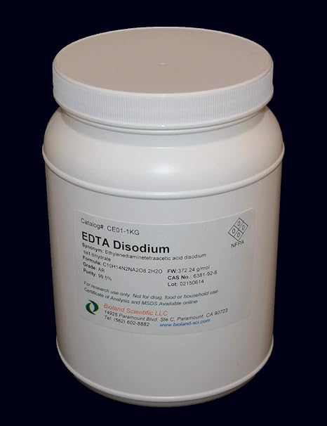 EDTA Disodium (AR, Molecular Biology, ?99.0%, 1 kg)