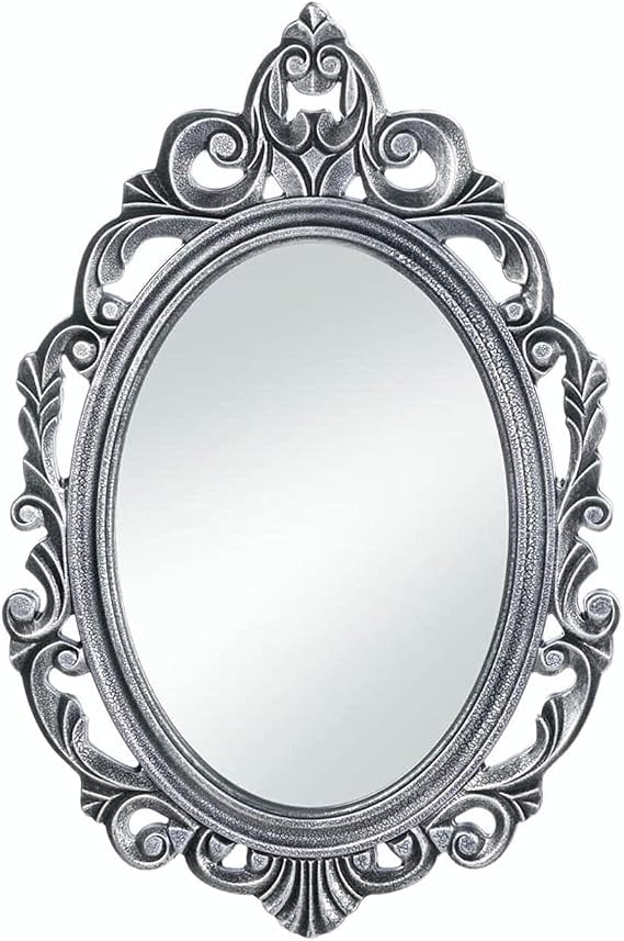 Accent Plus Silver Royal Crown Wall Mirror 15.5x0.5x23.5