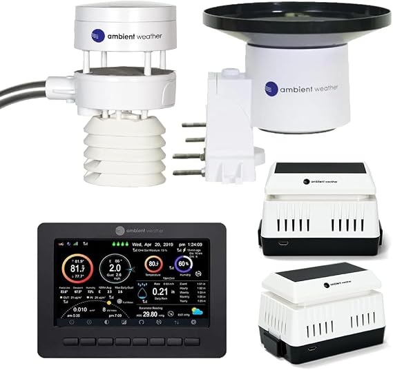 Ambient Weather WS-5000 Air Quality Bundle | With PM2.5 Monitoring
