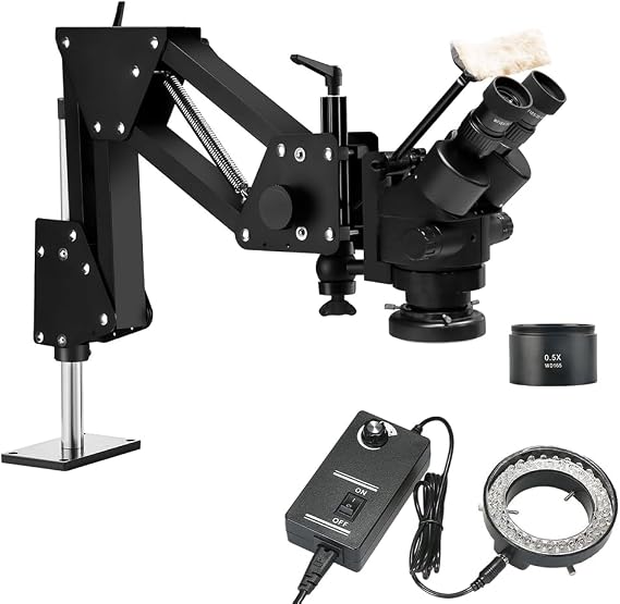 Multi-Angle Binocular Stereo Jewelry Microscope