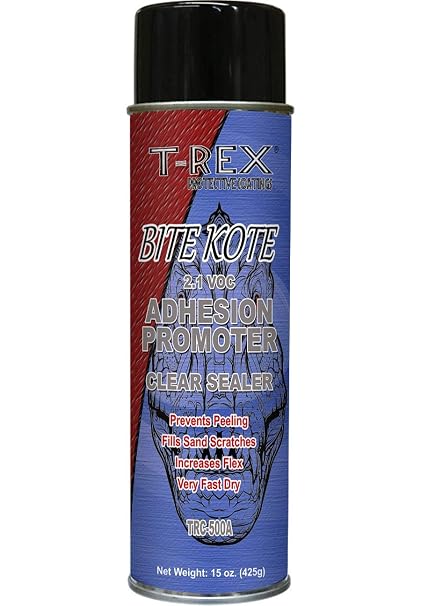 Adhesion Promoter Clear Sealer, Plastic, Primer, Paint, TRC-500A, 15 OZ Aerosol