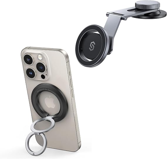 SYNCWIRE for MagSafe Car Mount and Phone Ring Holder