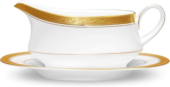 Noritake Crestwood Gold Gravy Boat