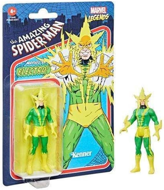 Marvel Legends Retro 3.75 inç Electro Aksiyon Figürü