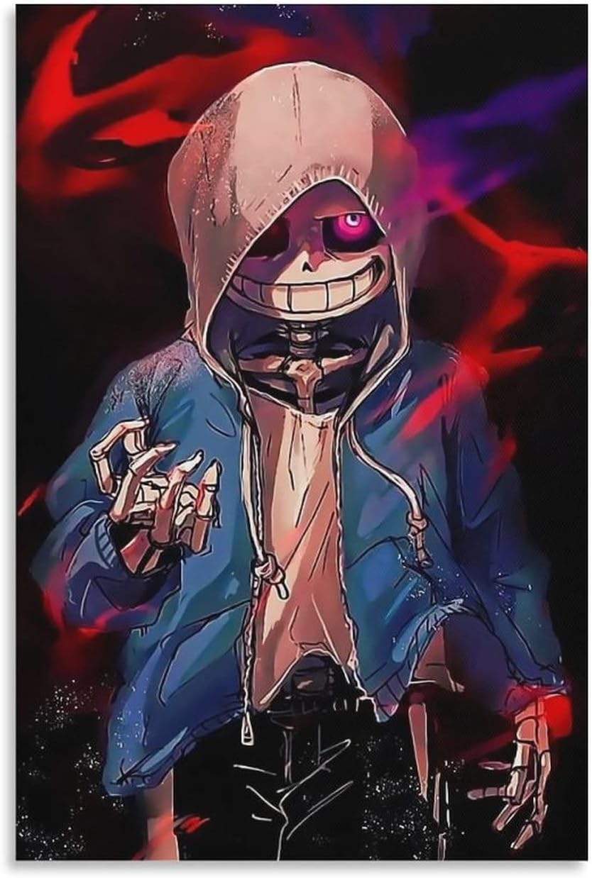 ENYPOLIS Undertale Posters & Prints on Canvas Wall Art Poster for Room Decor Unframe 12x18inch30x45cm