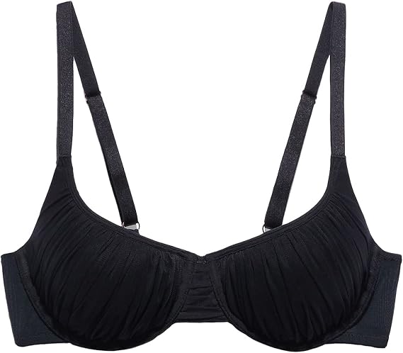 Savage X Fenty, Women's, Gathered Mesh Balconette Bra