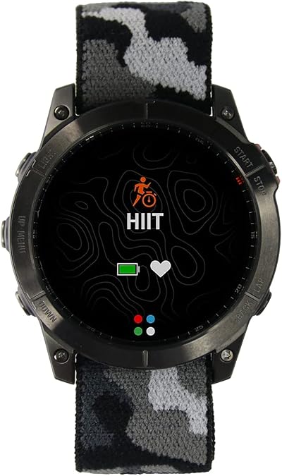 LDFAS Fenix 8/7/6/5 Plus Band, 22mm Ultra Easy Fit Nylon Straps Compatible for Garmin Fenix E/7/6 Pro/5/Epix (Gen 2)/Quatix 7/instinct 2 Bnads