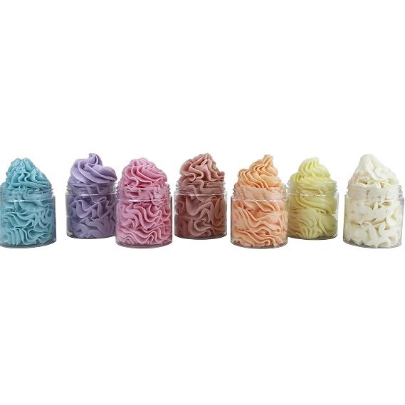 Whipped Shower Souffle Fluffy Body Wash Soap Frosting Cream, Moisturizing Bath Gift (Acai)