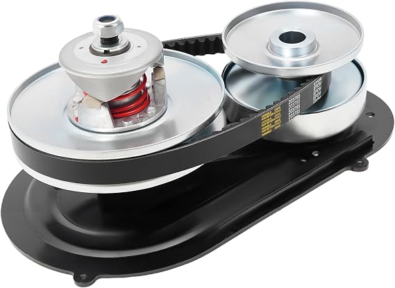 40 Series Torque Converter, 8-16HP 1 Inch Bore Torque Converters Torque Converter Clutch Pulley Driver Fit, Bore Torque Converter with 1/4" Keyway for Go Kart