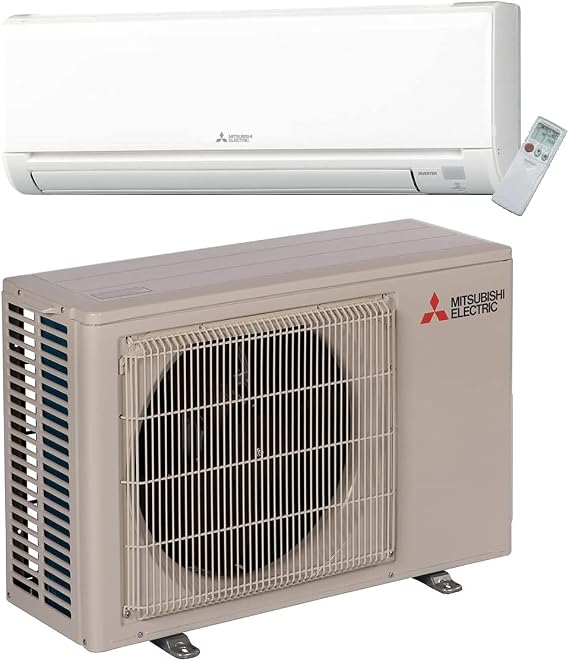Mitsubishi COOL ONLY 12,000 BTU 1 TON Ductless Split System AC SEER 23.1 Mini Split AC NEW System