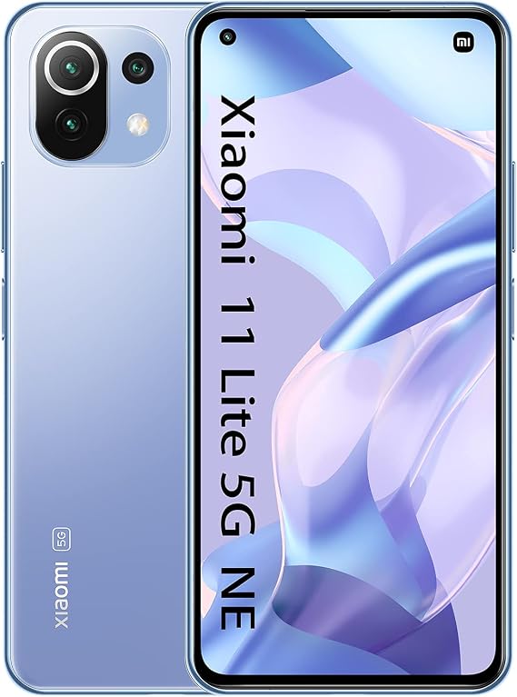 Xiaomi 11 Lite 5G NE - Smartphone 128GB, 8GB RAM, Dual Sim, Bubblegum Blue