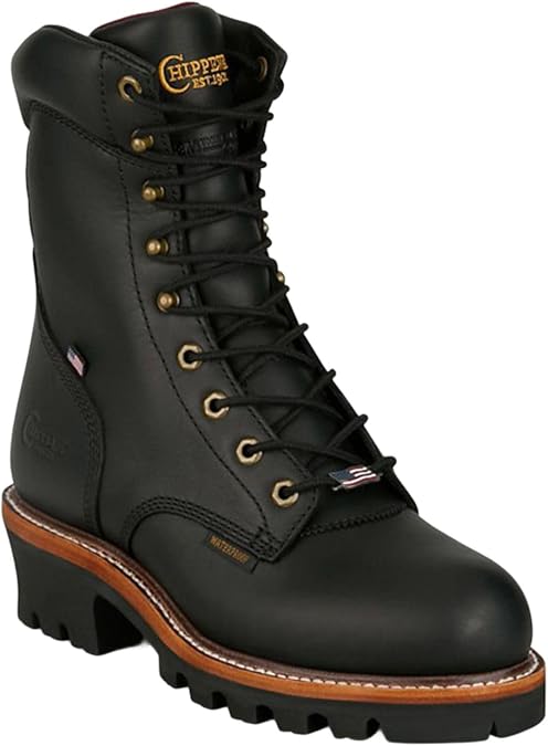 Chippewa Men's Men'S 9" Super Logger Waterproof Insulated Work Boot - SL5410 10 D(M) US
