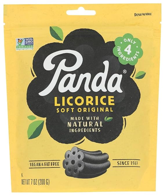 Panda Licorice Chews, 7 oz, 2 Pack