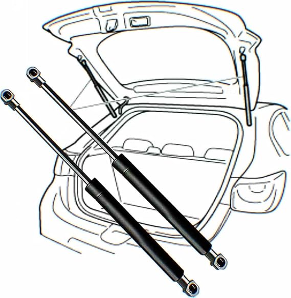 1 Pair Liftgate Lift Supports Struts Shocks Dampers for NISSAN PRIMERA P11 1999-2002 20.47inch