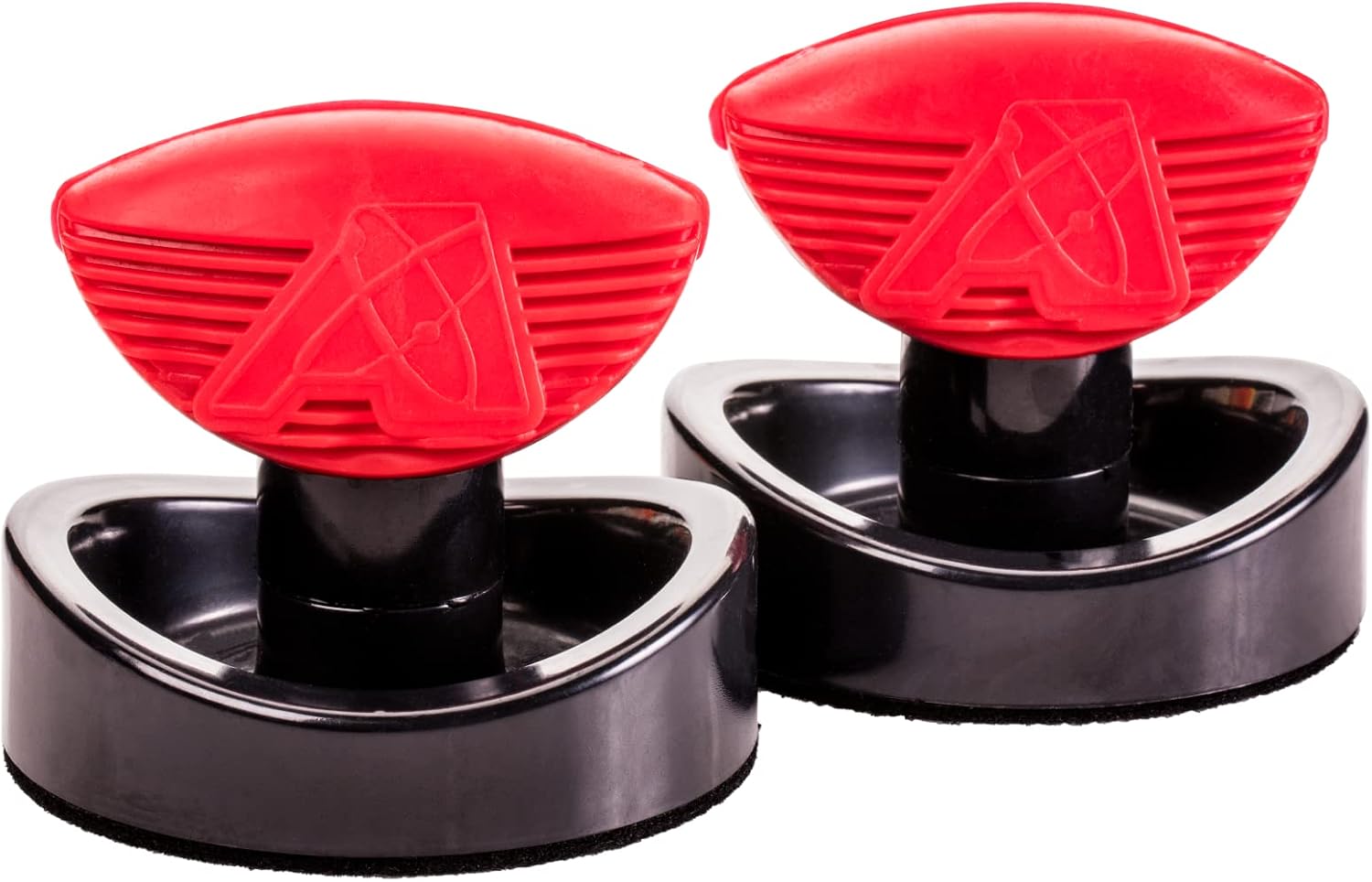 Atomic Ergonomic Premium Air Hockey Strikers for Use with Air Hockey or Push Hockey Tables 2-Pack, One Size P0274