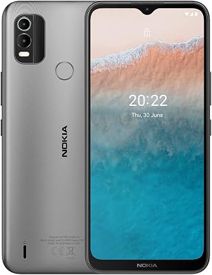 Nokia C21 Plus | Android 11 Go Edition | Unlocked GSM Smartphone | 2-Day Battery | Dual SIM | 264GB | 6.52-Inch Screen | Charcoal | Not Compatible with Verizon or AT&T