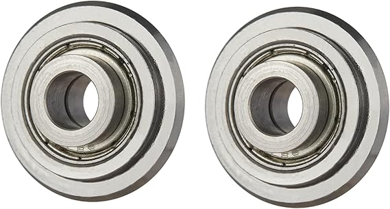 TILER 2pcs Tile Cutter Replacement Cutting Wheel 2266 mm, High Density Tungsten Carbide Scoring Wheel, 2000m Ceramic Tiles Cutting Capacity 8117-22D