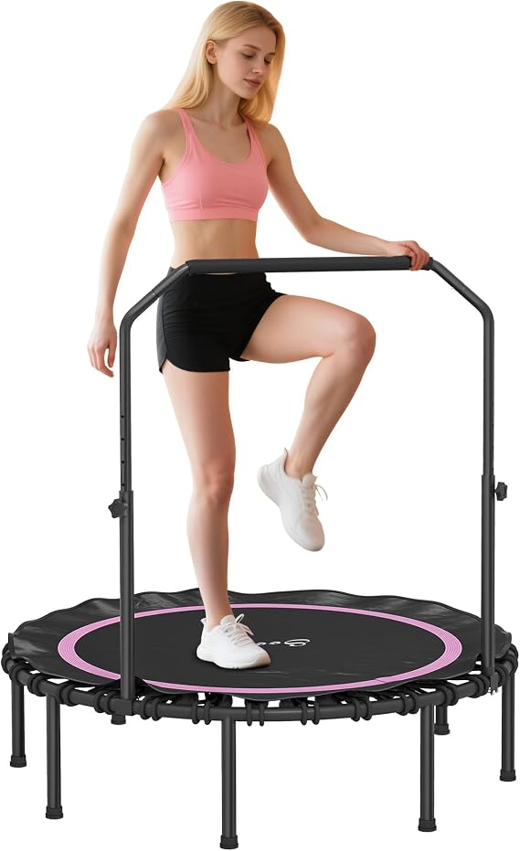 Soozier 45/48" Rebounder Trampoline for Adults 440lbs Mini Trampoline