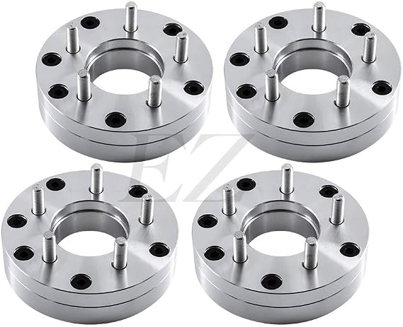 EZAccessory 4 Wheel Adapter 6x5.5 to 5x150 Fits 6 Lug Toyota Chevy & Mount 5 Lug Tundra Wheels