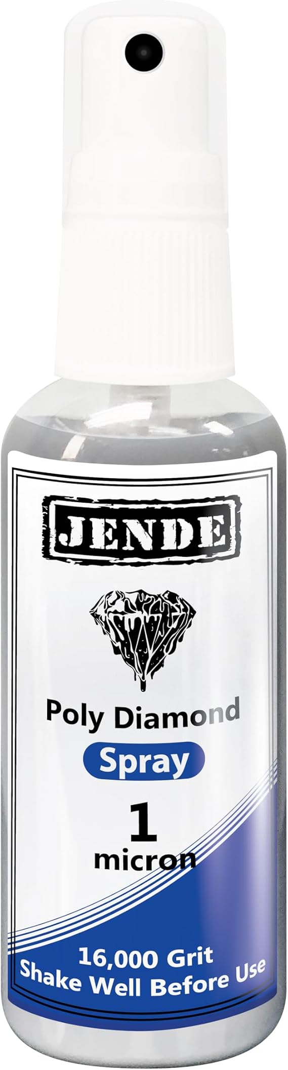 Jende Poly Diamond Stropping Spray 50ml | Custom Formulated for Knives & Razors (1 Micron)