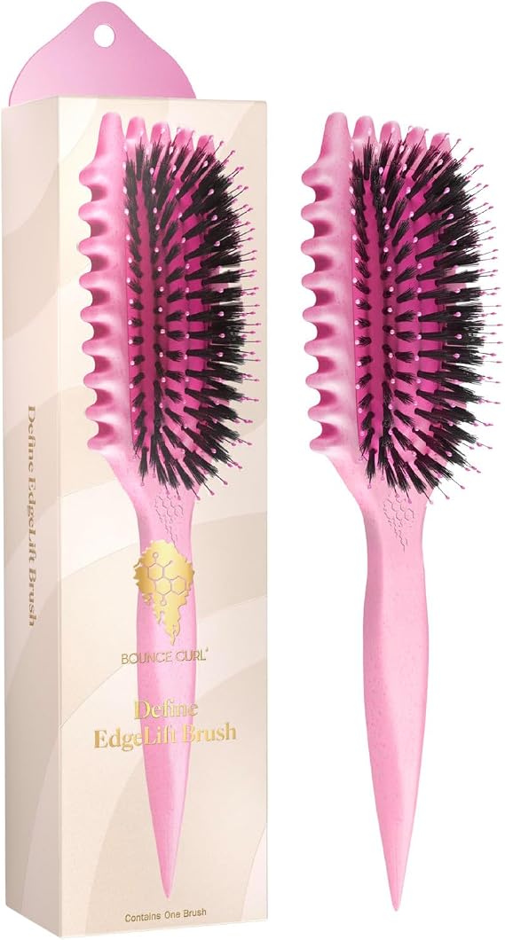 Bounce Curl Original Define Edgelift Brush (Pink)