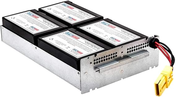 UPSBatteryCenter APC Smart-UPS 1500VA LCD RM 2U 230V SMT1500RMI2U Compatible Replacement Battery Pack - RBC133