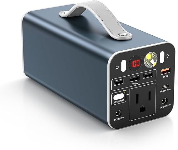 Portable Power Source, Large Capacity, Small Generator, 160 Wh