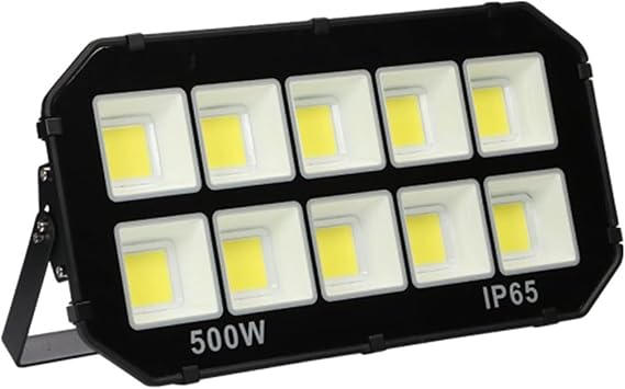 Led Floodlight, Led Spotlight Super Bright Cold White Led Flood Light Outdoor, Ip65 Waterproof Security Lights for Sports Field Garage Garden Backyard/Color/500W