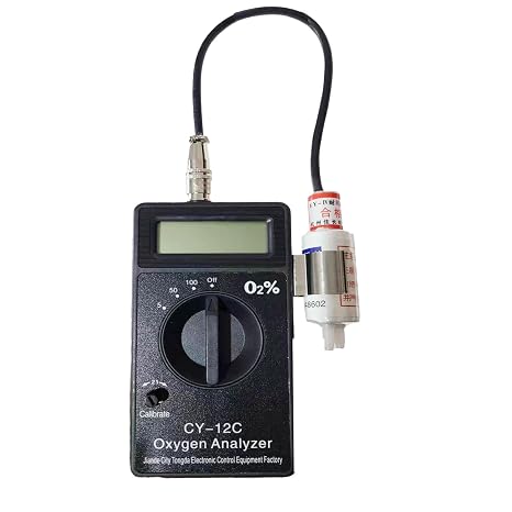 Portable Oxygen Concentration Content Tester Meter Detector