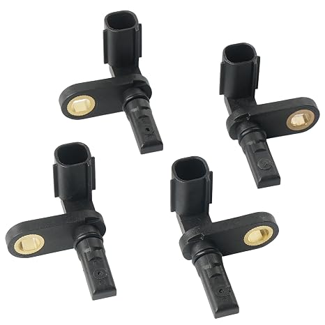 4PCS ABS Wheel Speed Sensor Front & Rear, Left & Right Compatible with 2007-2017 Toyota Tundra Replace ALS1791, 89543-0C020, 970112, 5S8686, ALS1790, 89542-0C020, 970106, 5S8660