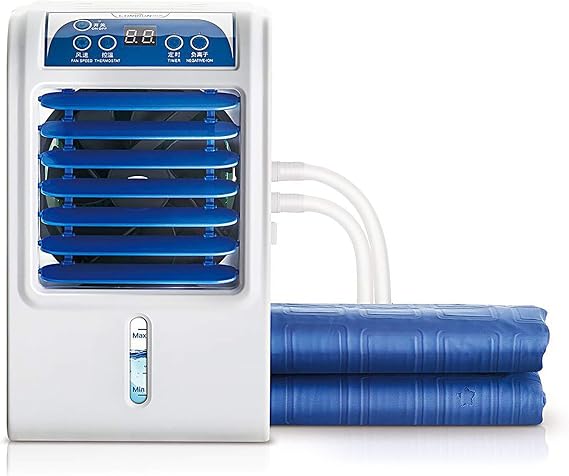 APENCHREN Cooling Water Mattress, Cooler Pad, Ice Mattress, Cooling Bed Conditioning System - for Home, Dorm Room, Apartment and Hostel, Cool in Summer,160x140cm