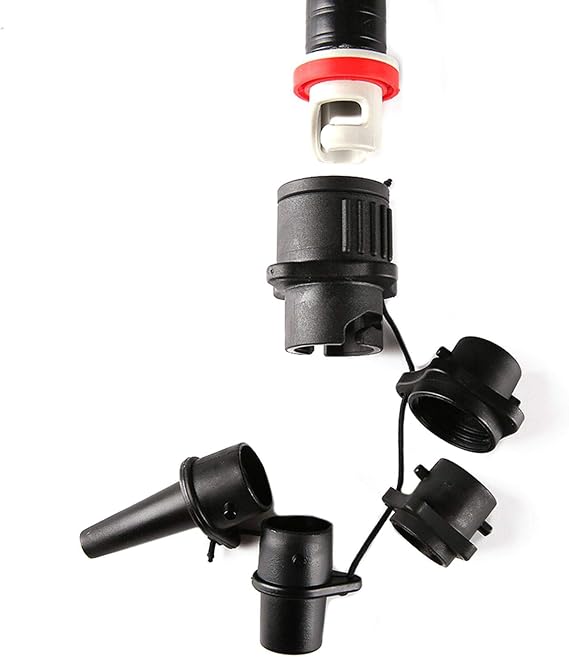 SUP Pump Adapter for Inflatable Boats and Kite/Boston Standard Air Pump Conventional Air Adapter Plate Connection Spokes