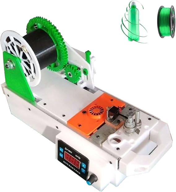3D Printer Filament Maker, 3D Printer Filament Maker Network B with Digital Temperature Control to Convert Recycled Plastic Bottles
