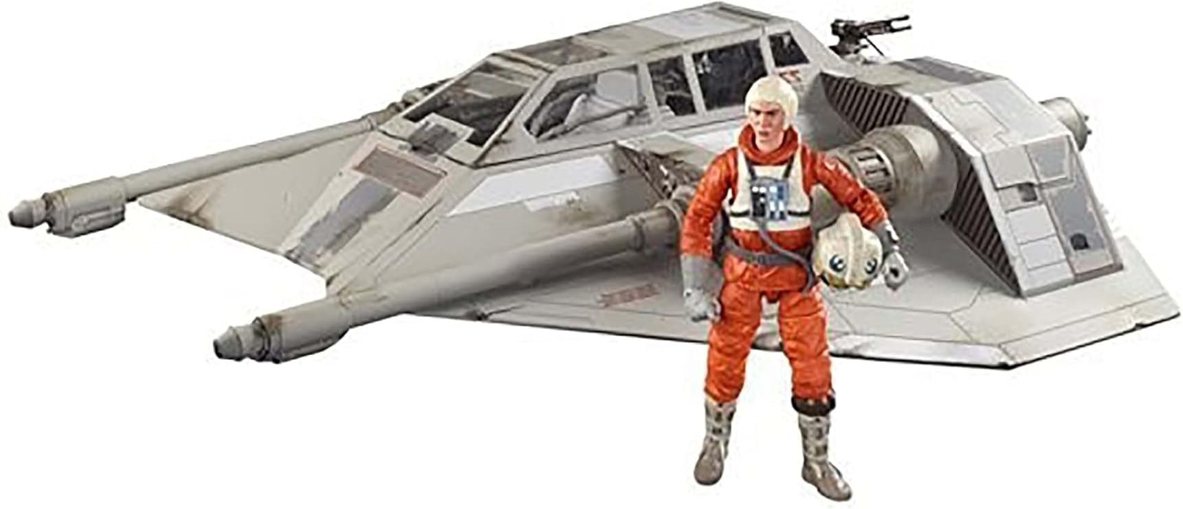 STAR WARS The Black Series Snowspeeder Vehicle with Dak Ralter Figure 6-Inch-Scale The Empire Strikes Back Collectible Toys