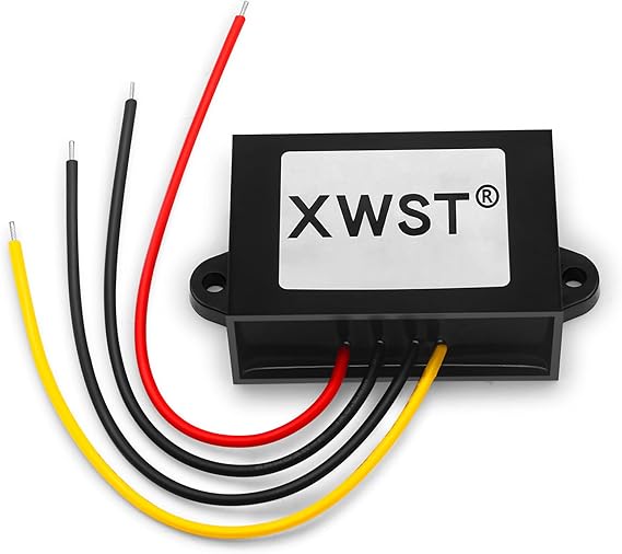 DC 24V 36V 48V 60V Step Down to 5V 5A 25W Converter Voltage Reducer, 5Volts Regulator Waterproof DC/DC Buck Transformer Power Supply