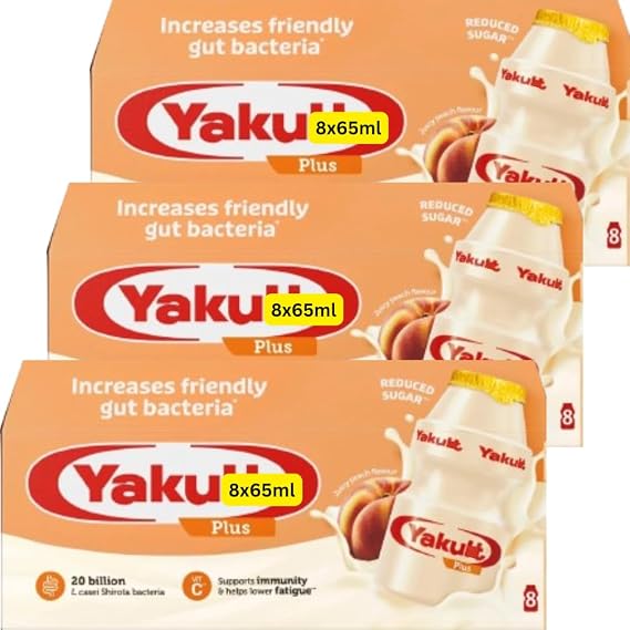 Original Probiotic Milk Drink Yakults Peach (24x65ml)