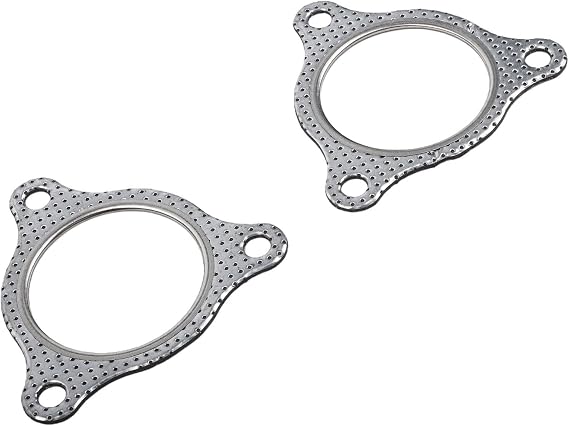 2 Pcs Exhaust Gaskets for Turbo Models 2016-2025, Replace 5814340 5814963, 3 Hole Lawn Mower Parts with Excellent Sealing to Reduce Noise and Vibration