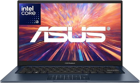 ASUS VivoBook Laptop 2026 Edition | Intel 13th Gen 6-Core Processor Up to 4.5GHz (Beat i7-1195G7) | 16GB RAM | 256GB PCIe SSD | 14" FHD Display | Bluetooth | HDMI | Thin & Light | Win 11 w/o Mouse