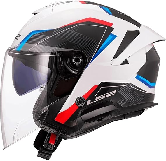 Ls2 Of618 Verso Ii Air White Blue Red 3xl (xl)