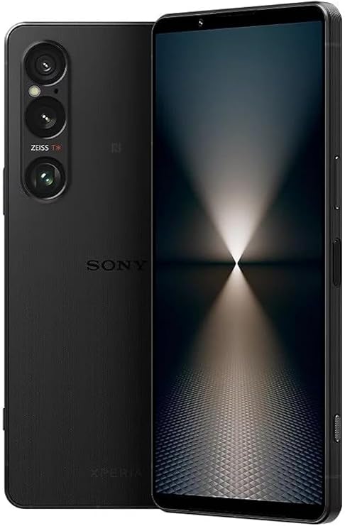 Sony Xperia 1 VI XQ-EC72 5G Dual 256GB 12GB RAM Factory Unlocked (GSM Only | No CDMA not Compatible with Verizon/Sprint) Global Version Smartphone Black