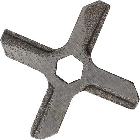 Meat Grinder Blade - Size #5 - Universal Stainless Steel Blades for Electric Grinders - Replacement Parts Accessories for Grinders