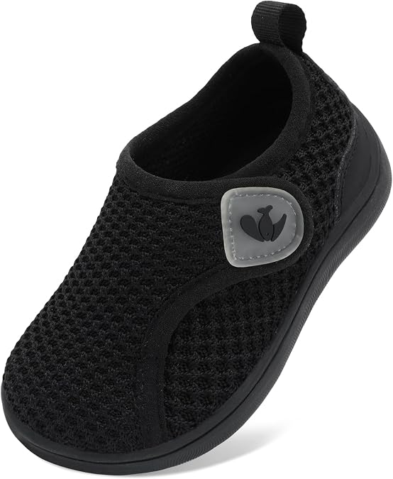 FEETCITY Wide Toddler Shoes Baby First Walking Shoes Toddler Slip on Shoe Infant Sneakers Boys Girls School Shoe