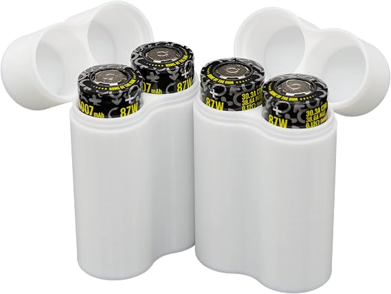 Slimline 21700 Pil Kutusu, yumuşak dayanıklı malzeme - 2'li Paket (2 Pil Tutar)