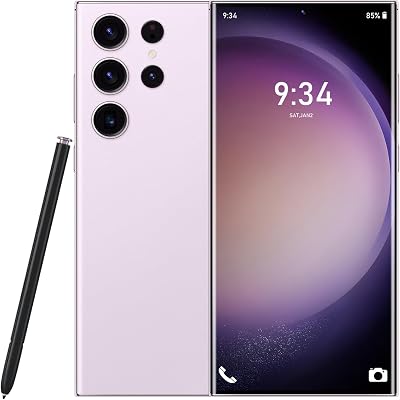 Huness I22 Ultra Smartphone Unlocked Cell Phone,Built in Pen Carbon Purple