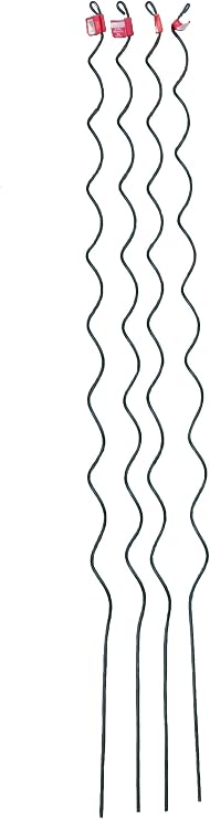 Bosmere 60" Spiral Plant Supports, 4-Pack