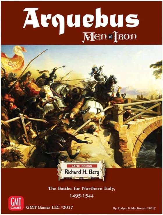 GMT Games Arquebus: Men of Iron Volume IV - Battles for Northern Italy 1712