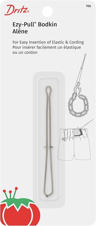 Dritz Ezy-Pull Bodkin, Cording & Elastic Insertion, 1 Count
