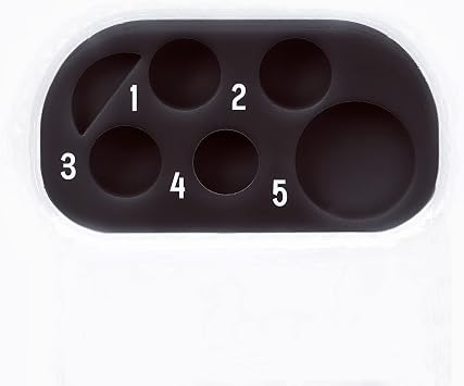 Lash Lift Brow Lamination Lotion Palette Silicone Tray for Eyelash Perm and T-int 6 Function Container for Lifting Lashes Brows 2 in 1 Lash Extension Remover Conditioner Primer Cleanser Tool