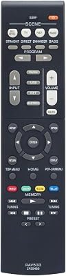 RAV533 ZP35490 Replacement Remote Control Fit for Yamaha Stereo AV Receiver RX-V479 RX-V579 RX-V481 RX-V481D RX-V483 RX-V581 RX-V583 HTR4068 HTR4069 HTR5069