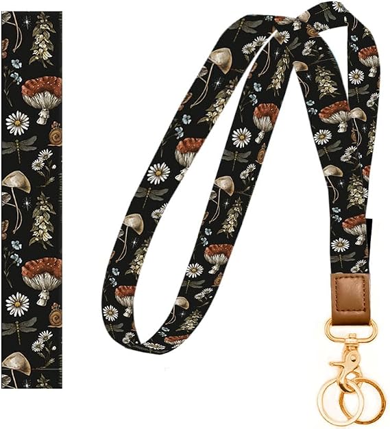 Lanyards for Keys, Durable Keychain Long Lanyard for Women Men, Cute Neck Lanyard for ID Badges Holder, Wallets, key